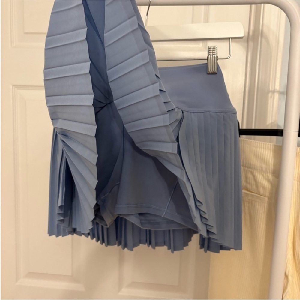 Aerie Light Blue Pleated Tennis Skort Size Small Tennis Prep - Picture 7 of 14